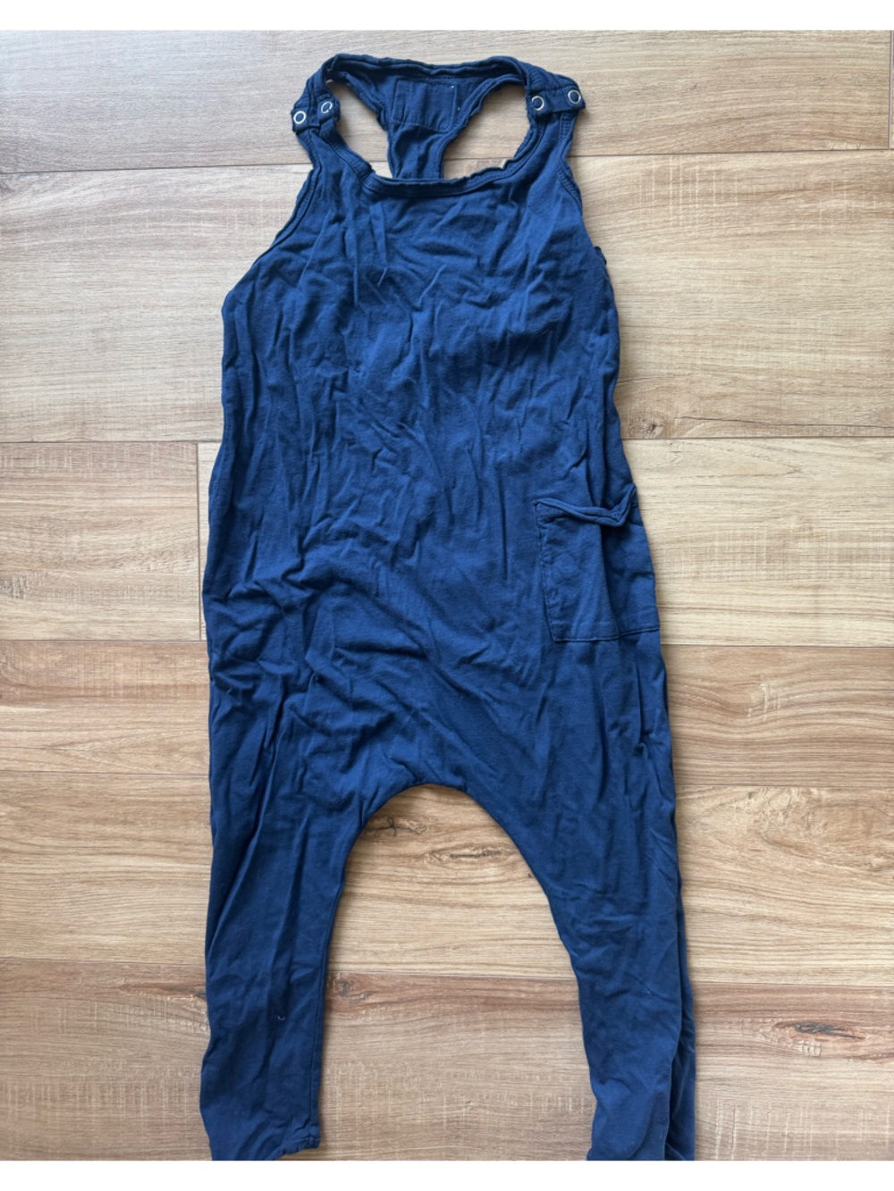 Be Mi Los Angeles Navy Romper Sz 4-5